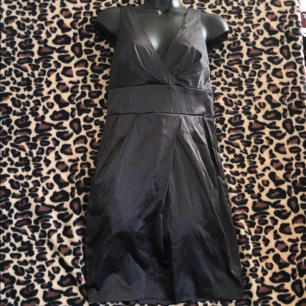 City Studio Gun Metal Grey Dress